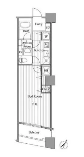ブロードシティ東京 4階