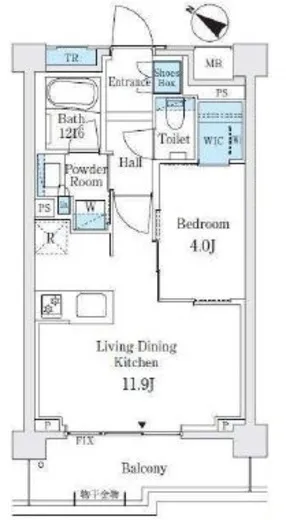 パークホームズ駒沢二丁目 1階 40.04㎡