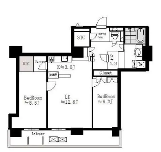 コスモポリス品川 18階 80.08㎡
