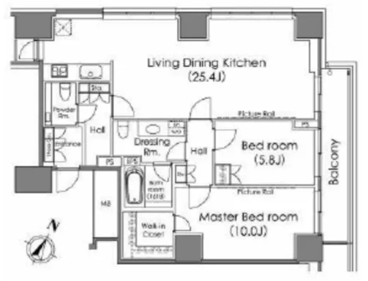 ザ・ベルグレイヴィア麻布 9F4