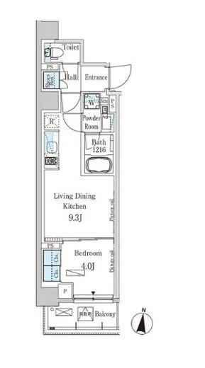 パークアクシス木場キャナル　イースト 301