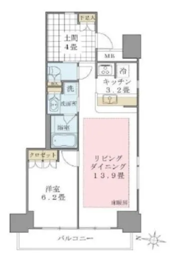 Ｂｒｉｌｌｉａ　ｉｓｔ　東雲キャナルコート 504