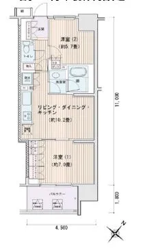 エスティメゾン豊洲レジデンス C811