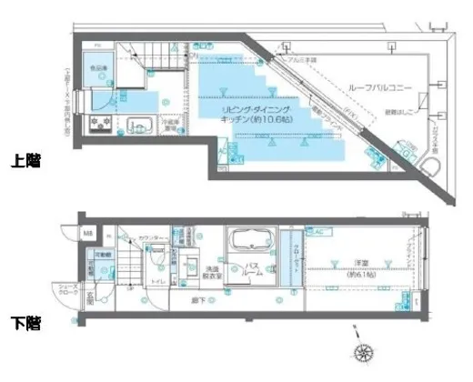 ZOOM広尾 4階 51.56㎡