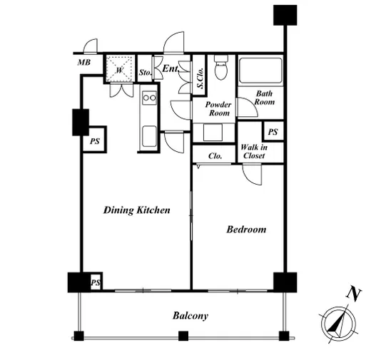 ＫＤＸレジデンス品川シーサイド 804