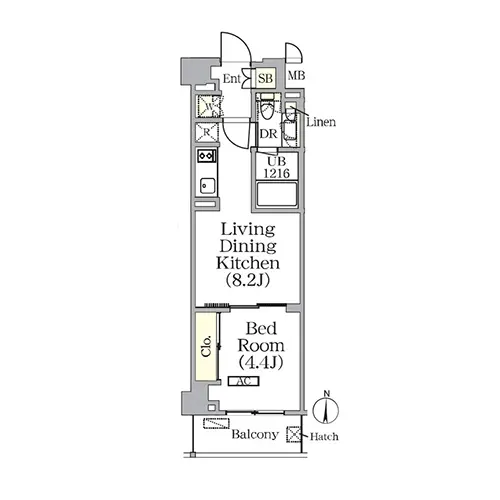 ザ・パークワンズ西池袋 4階