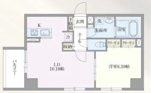 ベルエスパス箱崎 605