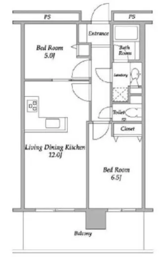 プラザタワー勝どき 1107
