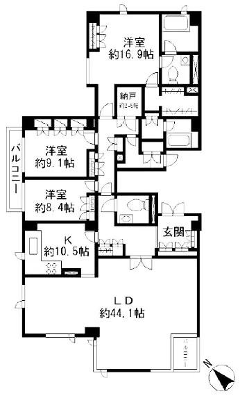 有栖川ヒルズ 301