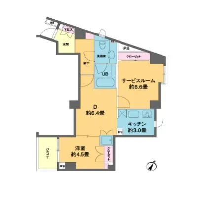 カスタリア南麻布 205