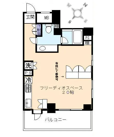 朝日白金台マンション 605