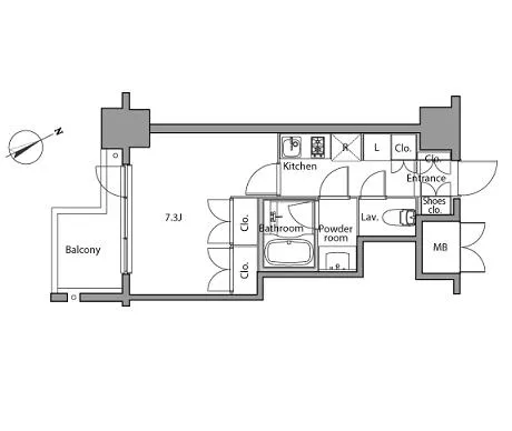 レジディア麻布台 403