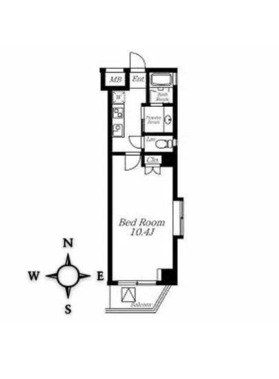 ボヌール麻布十番(2-19) 501