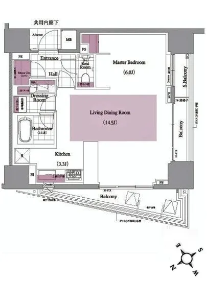 ウェリス高輪 201