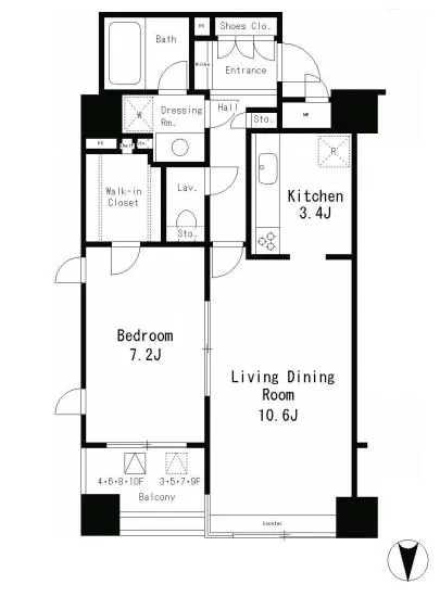 パークアクシス麻布仙台坂 901