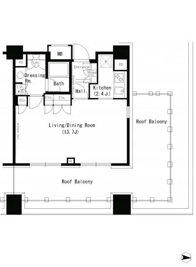 パークアクシス浜松町 1101