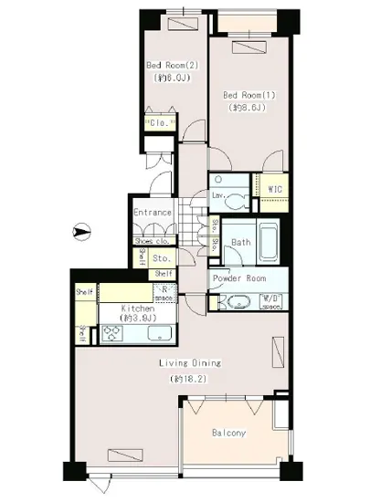 パークハウス麻布霞町 207