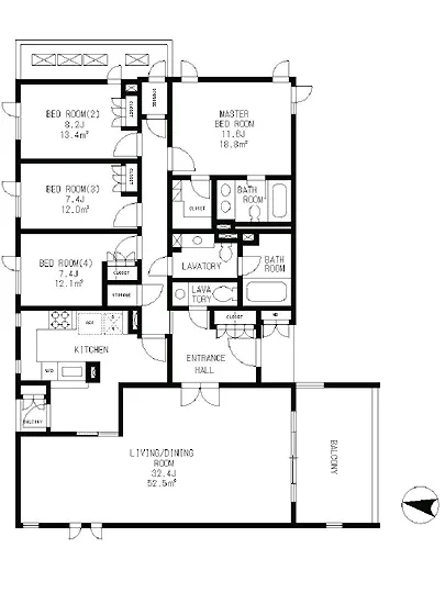 マジェス元麻布ガーデンズ 201