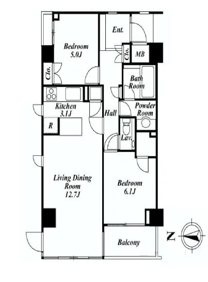 グランドメゾン白金三光坂 801