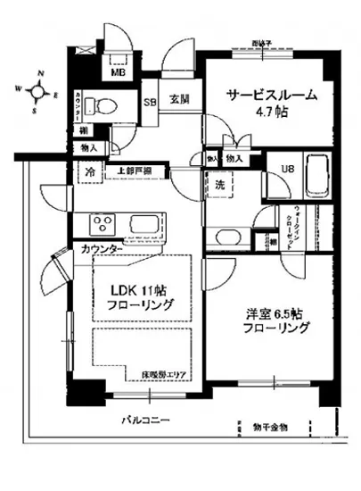 エフィーナ南麻布 501