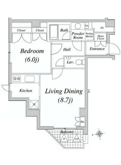 マートルコート白金三光坂 401