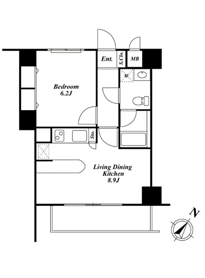 Roppongi Residences 1104