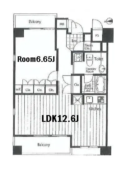ザパームス三田 203
