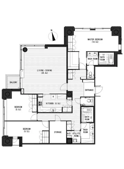 六本木ヒルズレジデンスB棟 3906