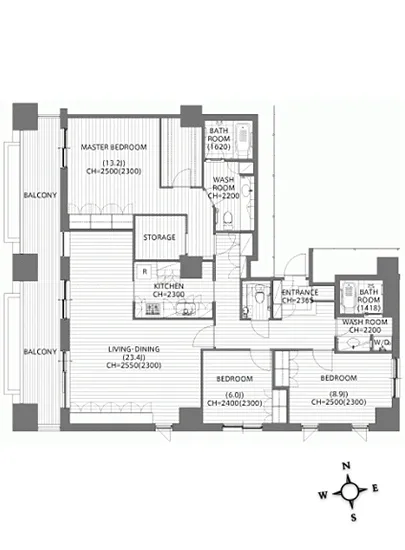 六本木ヒルズレジデンスA棟 401