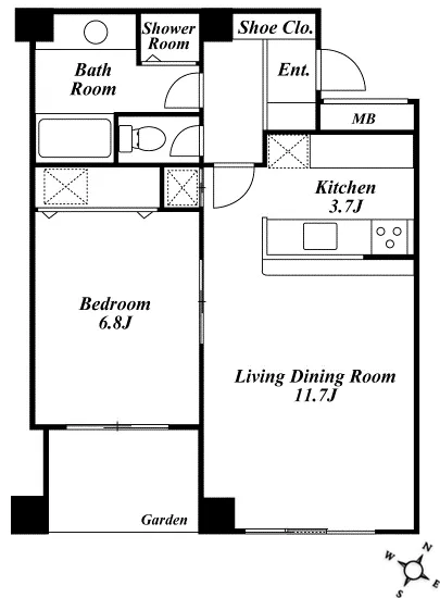 元麻布レジデンシャルフラッツ 102