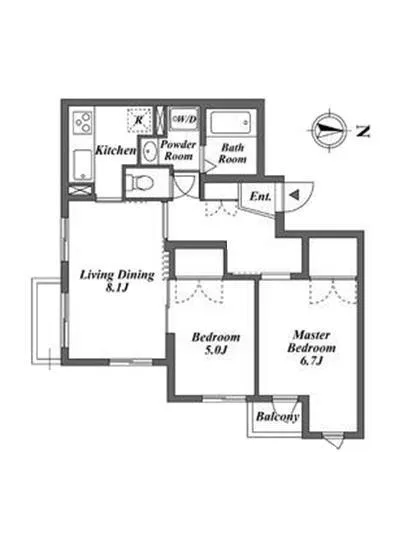 元麻布フォレストプラザII 202