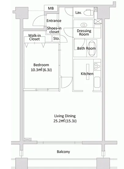 麻布市兵衛町ホームズ 202