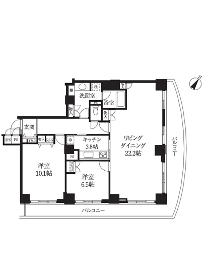 ベイコート芝浦 87