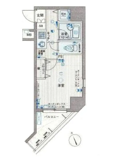 パークウェル三田 5F