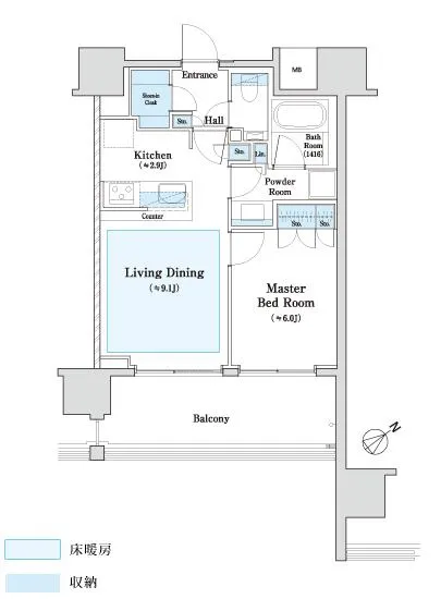 ザ・パークハウス愛宕虎ノ門 502