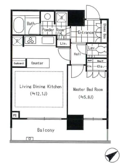 パークコート六本木ヒルトップ 605