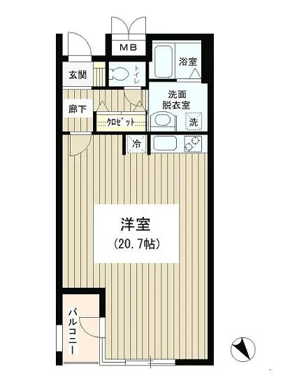 ボルト麻布十番レジデンス 202