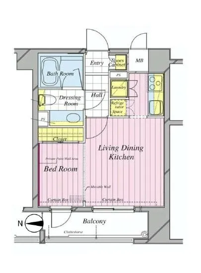 アルファニッシュ白金高輪 403