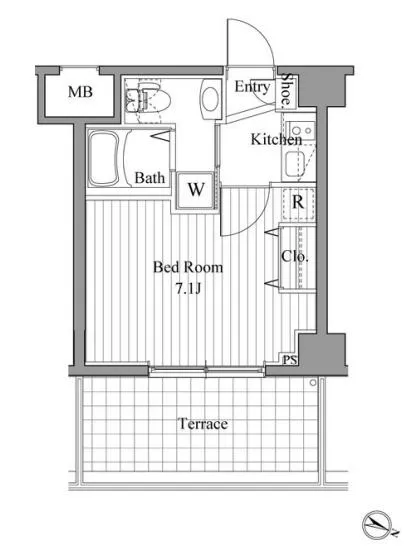 エスティメゾン南麻布 102