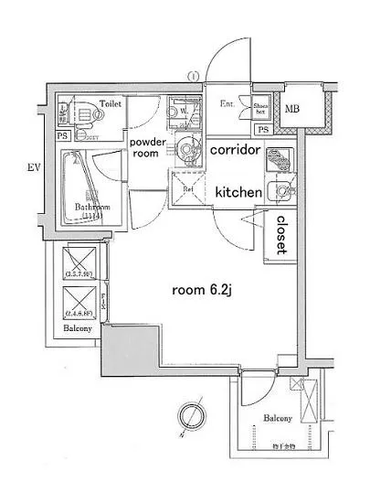 プレミアムキューブ田町 401
