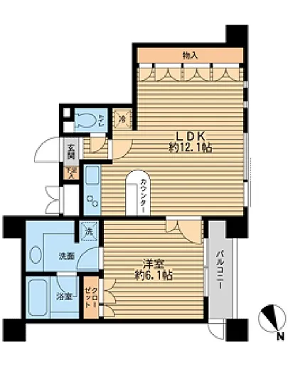 エンゼルピュア高輪 502