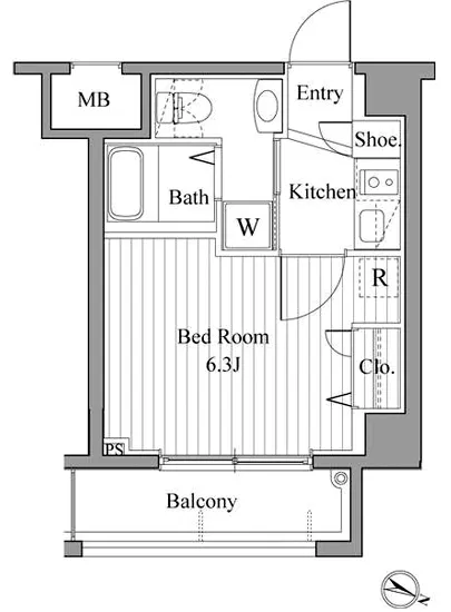 エスティメゾン南麻布 301