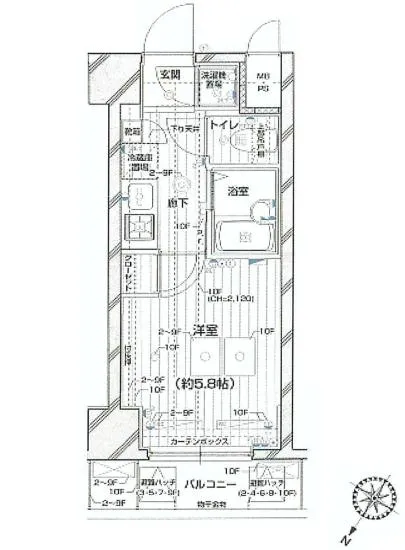 エクセリア白金高輪 303