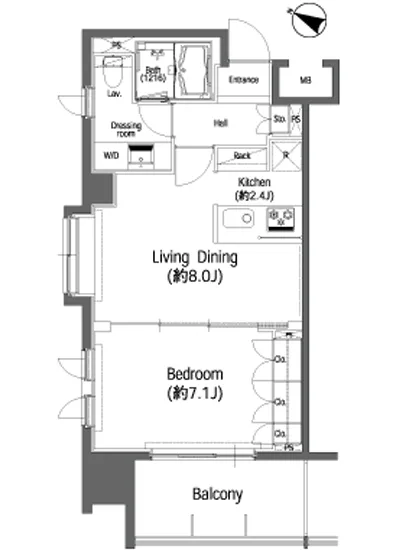 BPRレジデンス三田伊皿子坂 301