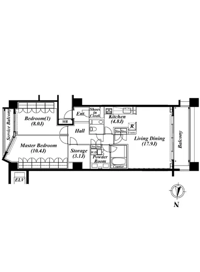 御殿山ハウス 304