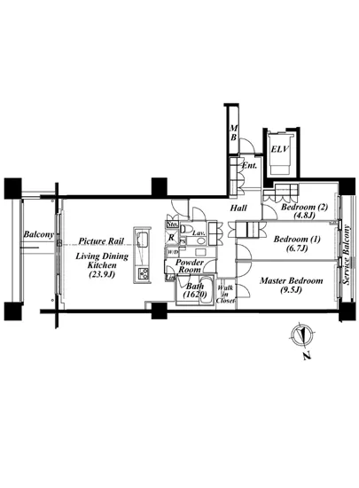 御殿山ハウス 617