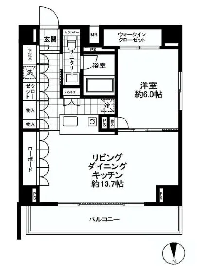 レジデンシャルステート白金 602