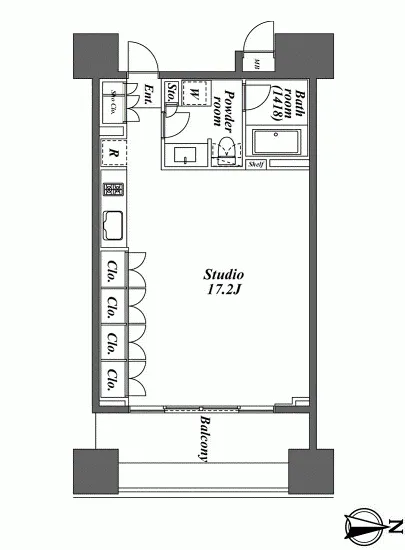 レジディア芝浦KAIGAN 1002