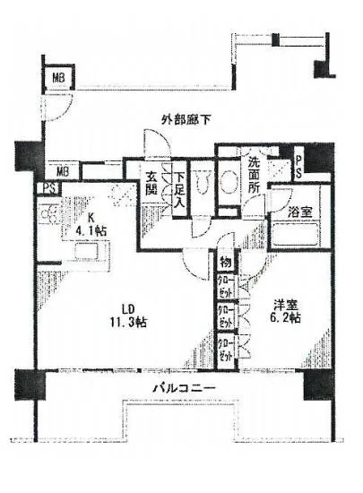 サンフル芝浦キャナルオーパス 1002