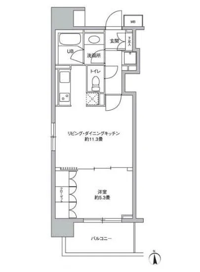 KDXレジデンス芝公園 1301